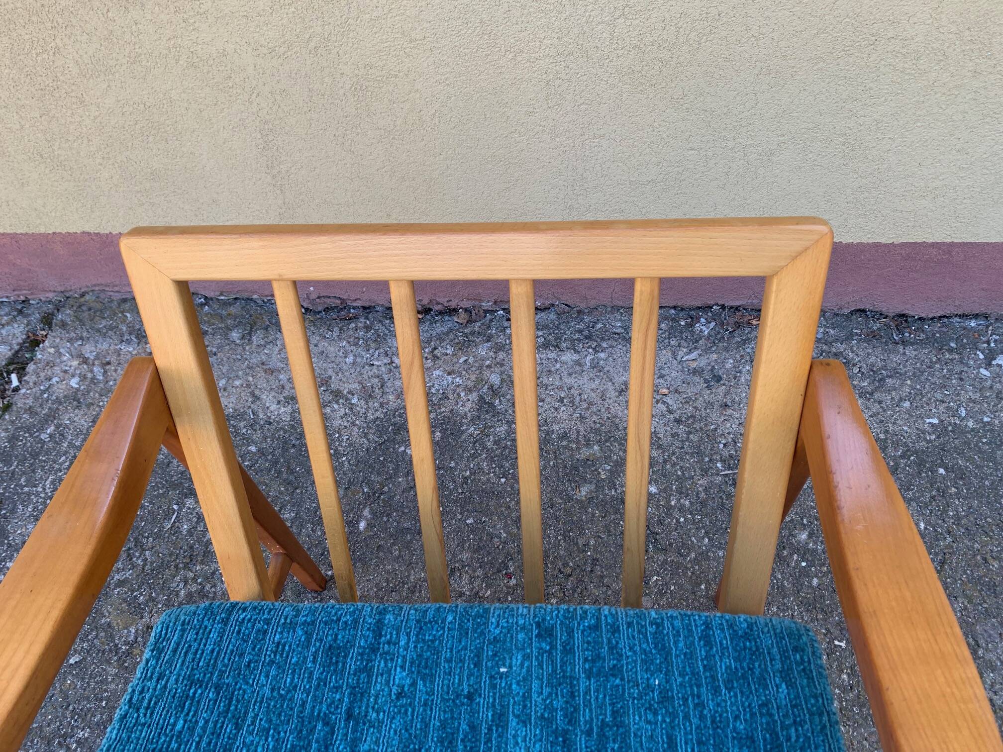 A pair of Wilhelm Knoll, Knoll Antimott armchairs, 1960s.