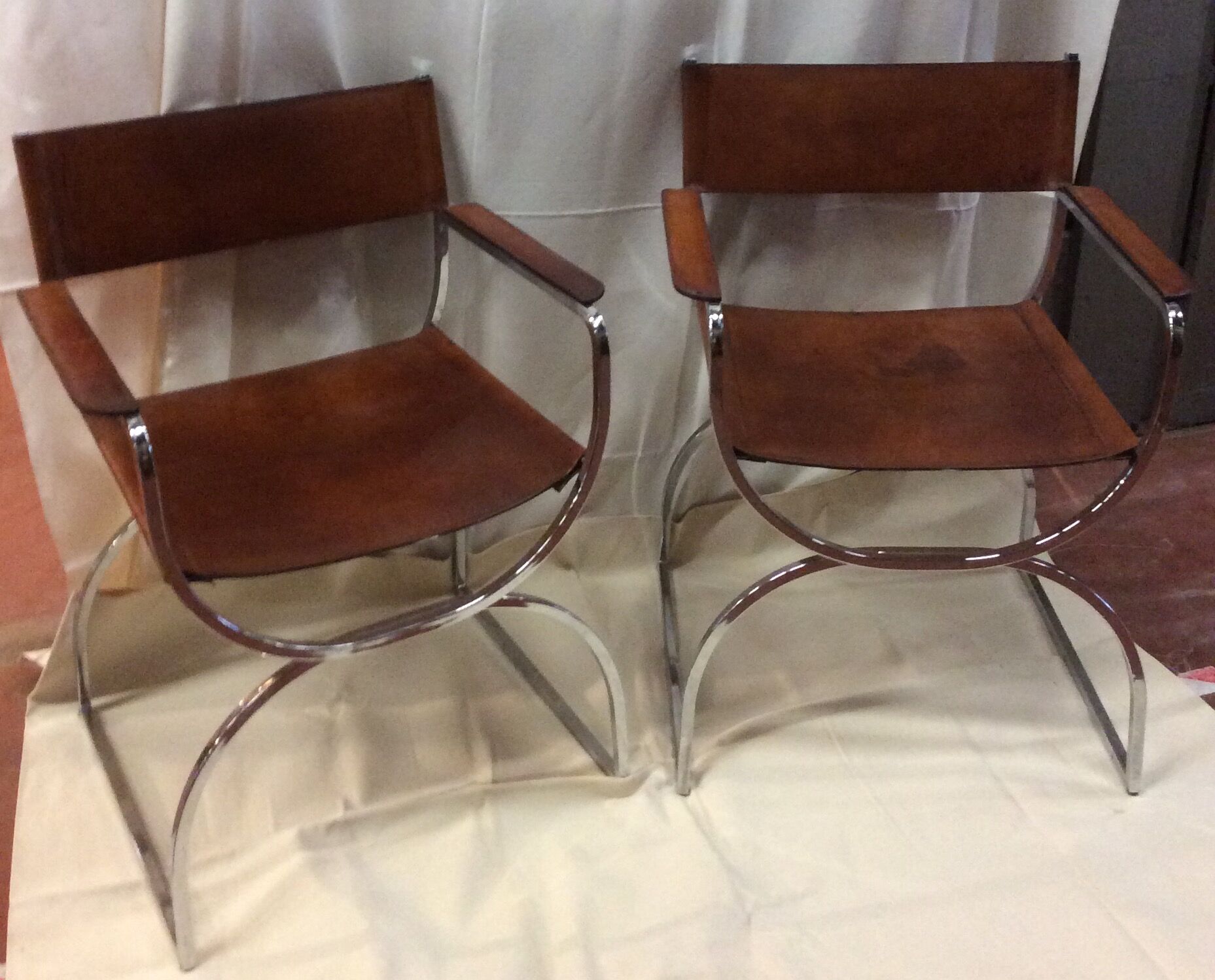 Pair of Romeo Rega armchair