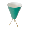 Reflector cone tripod lamp