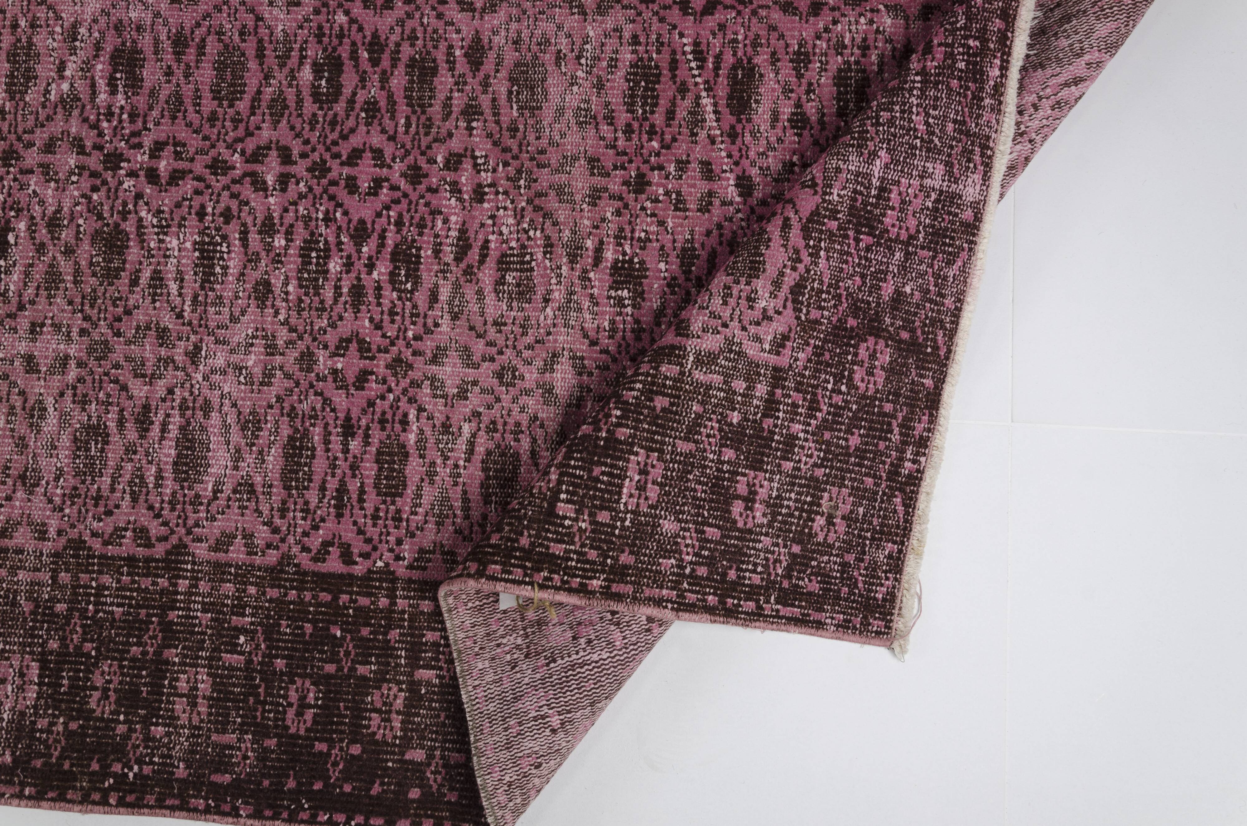 Decorative Pink Oushak Carpet sku 2527