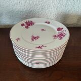 Porcelain service 58 pieces e.Bourgeois Drouot Paris