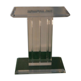 Vintage sculptural base for acrylic glass table, Italy, 2000s