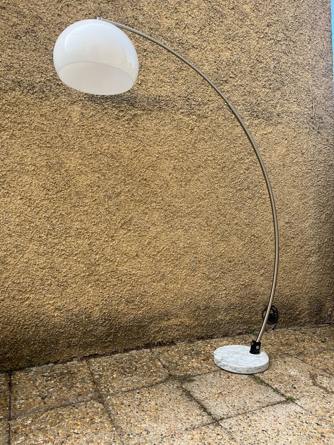 Arc floor lamp, 1970s design