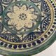 Plat en céramique glaçure crème Tunisie diamètre 23 cm xvii ou xviiie