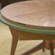 Table de jeux / guéridon en chêne 1940’s