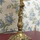 Lamp chiseled bronze art nouveau period nineteenth century
