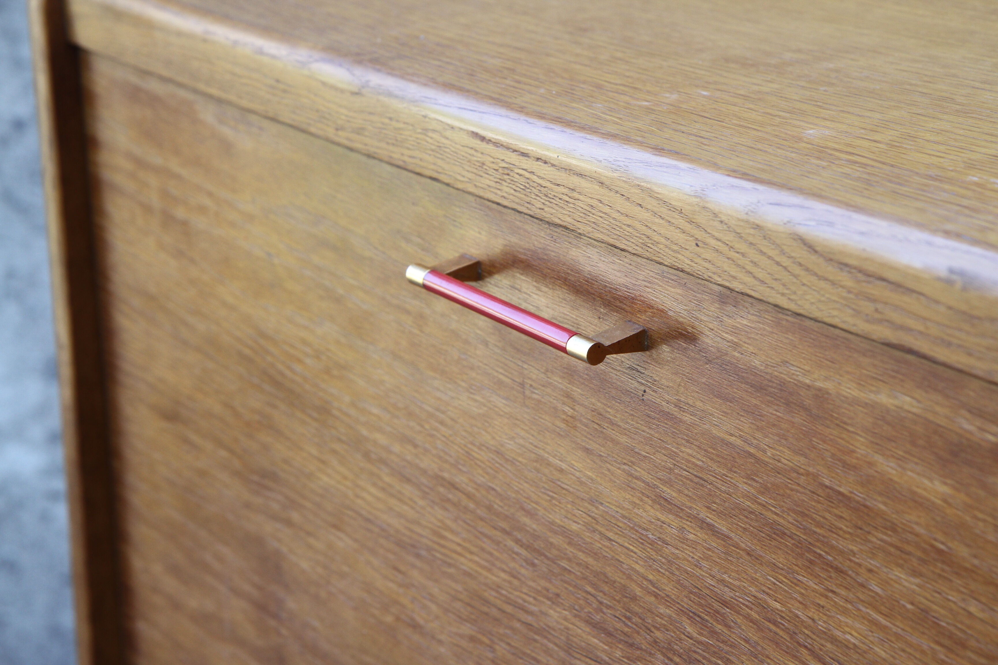 French vintage writing desk of the 1950s