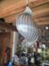Henri Mathieu ceiling light from the 1970s in spiral aluminium.