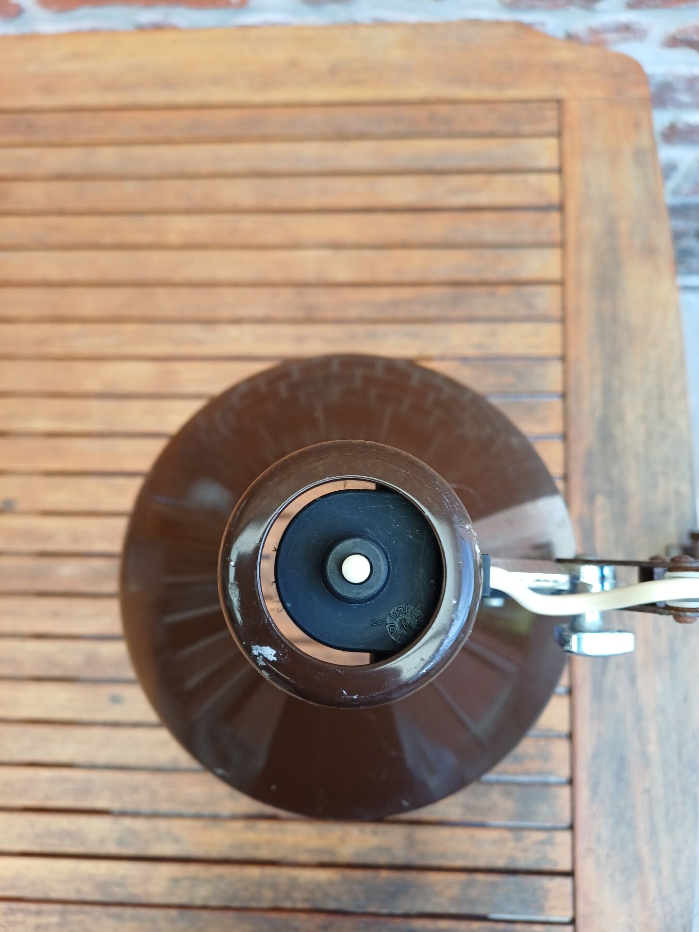 Lampe architecte Ledu marron 70's