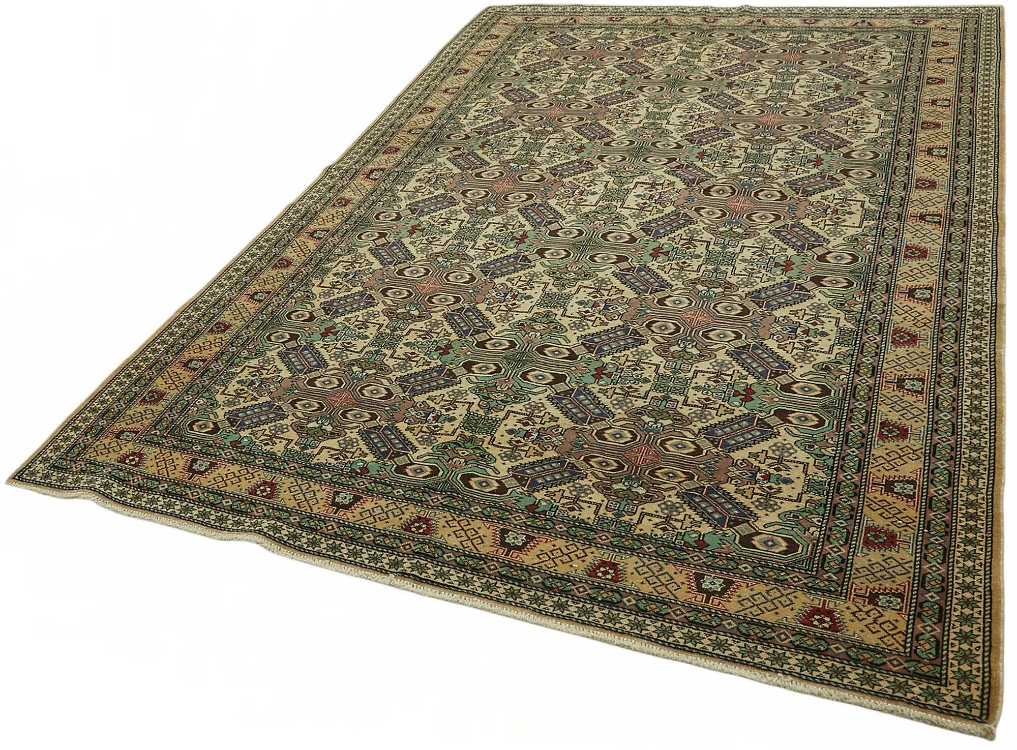 Turkish Wool Vintage Kayseri Rug 195 cm x 288 cm