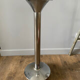 Cendrier chrome esprit bahaus