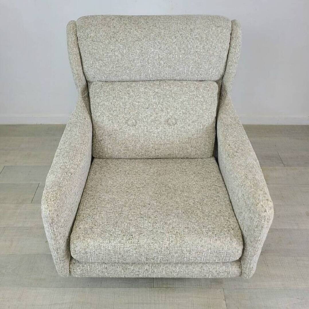 FS116 armchair called Dachshund design Michel Mortier edition Steiner vintage