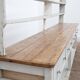 Large Vintage French Painted Wooden Grocery Store Cabinet, 1920