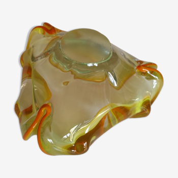 Murano two-tone ashtray