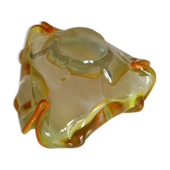 Murano two-tone ashtray