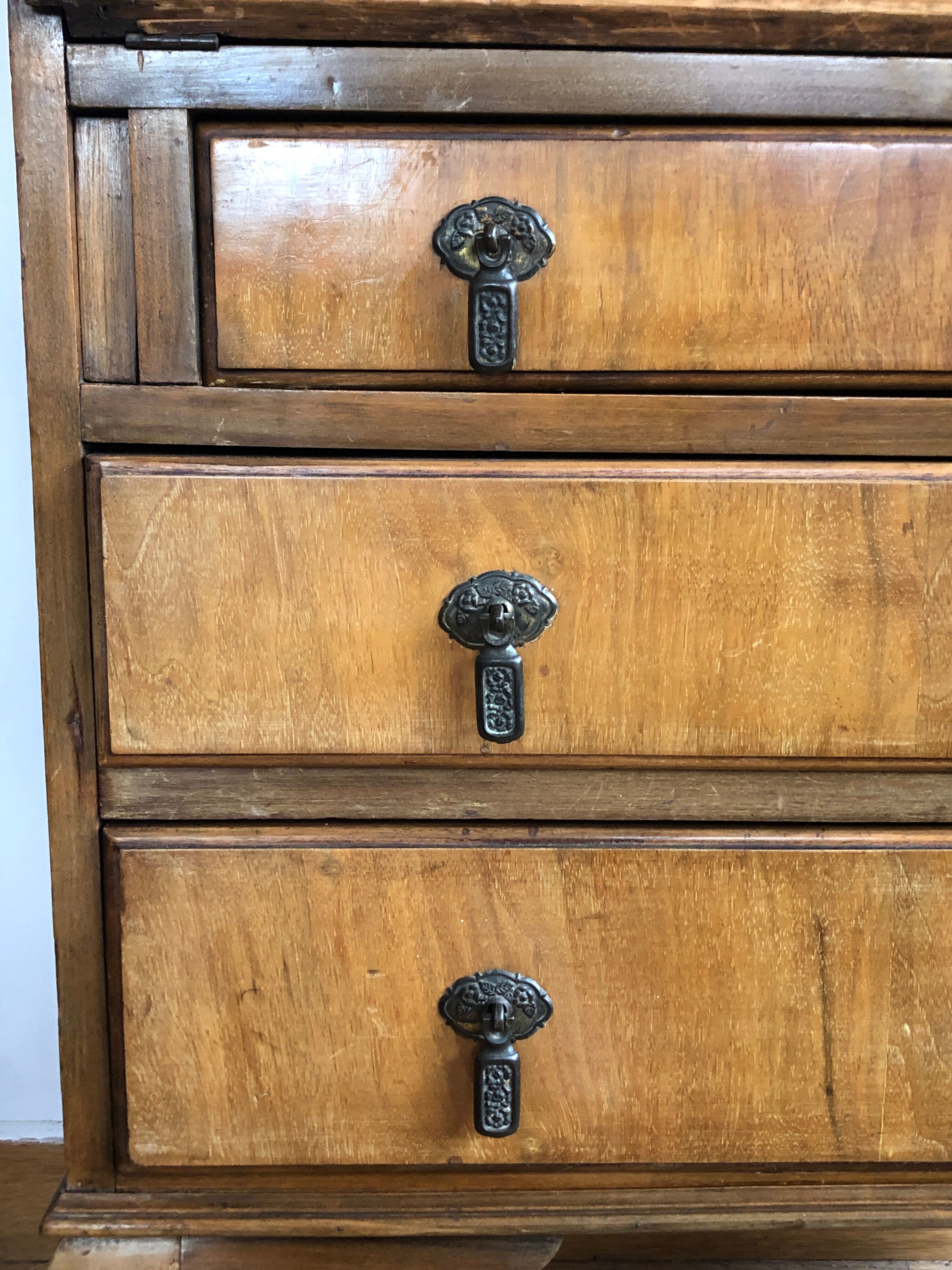 English secretary Chippendale style