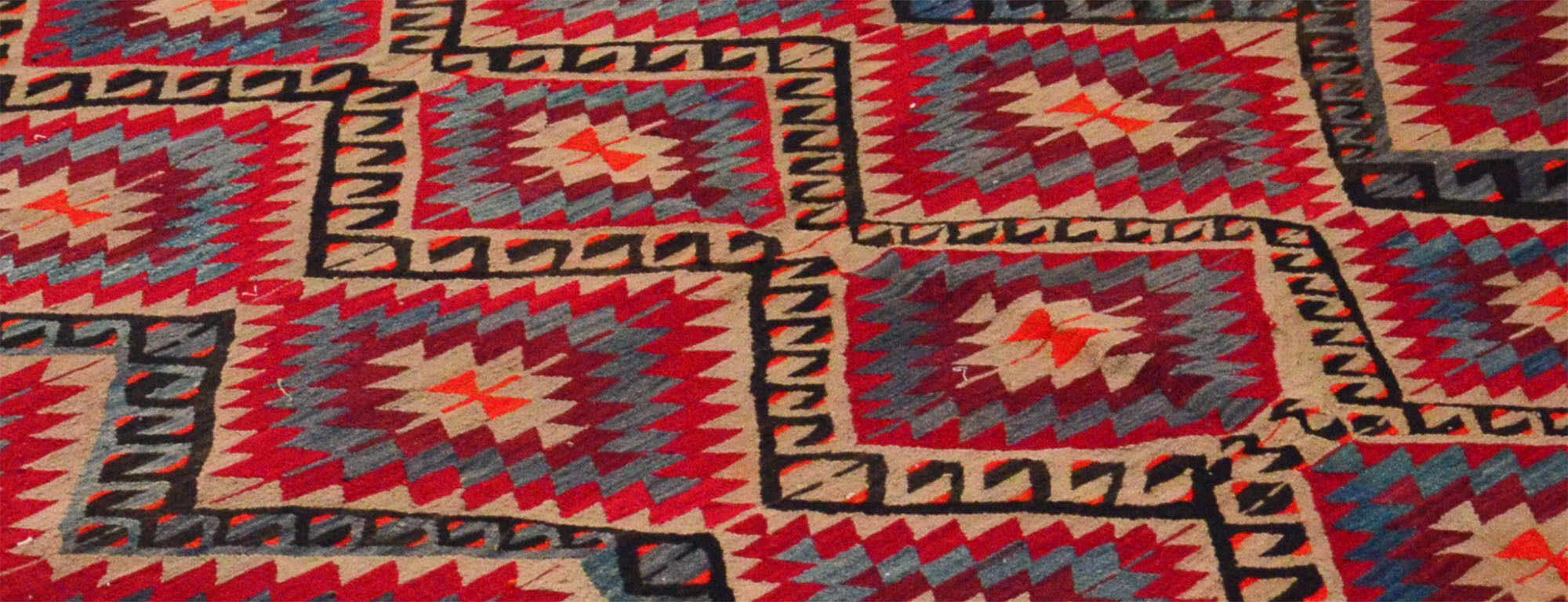Anatolian handmade kilim rug 228 cm x 171 cm
