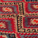 Anatolian handmade kilim rug 228 cm x 171 cm