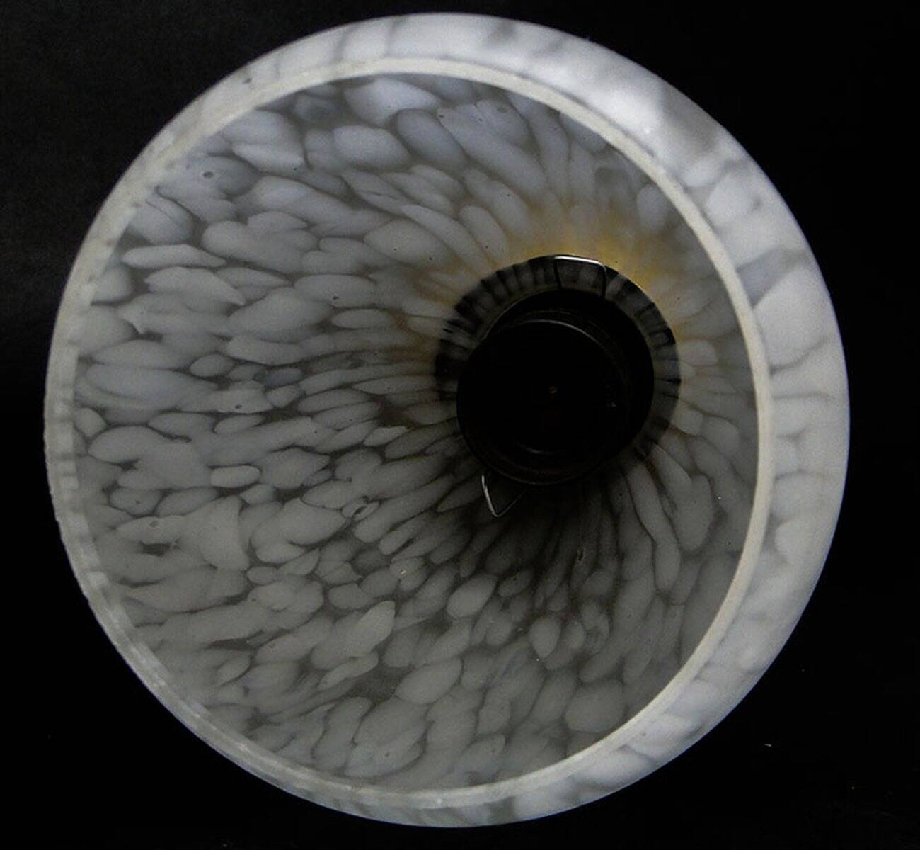 Polish pop-art style pendant lamp, 1950s