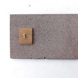 enamelled lava plate