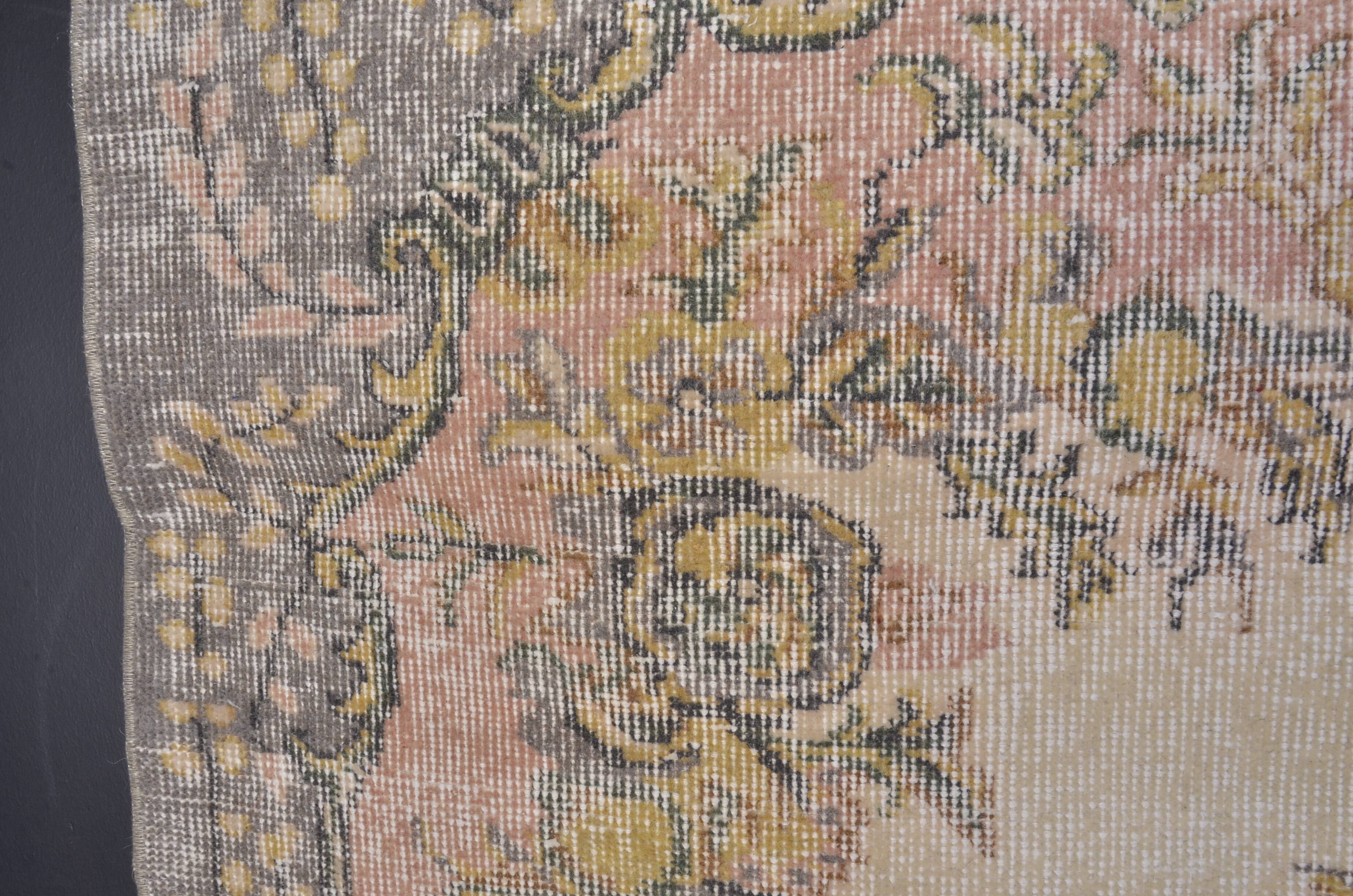 Tapis floral Oushak petit sku1371