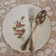 5 pairs of silver-plated cutlery