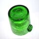 Vintage Biot Green Bubble Glass Ice Bucket - 13cm Ice Cream Pot Vase