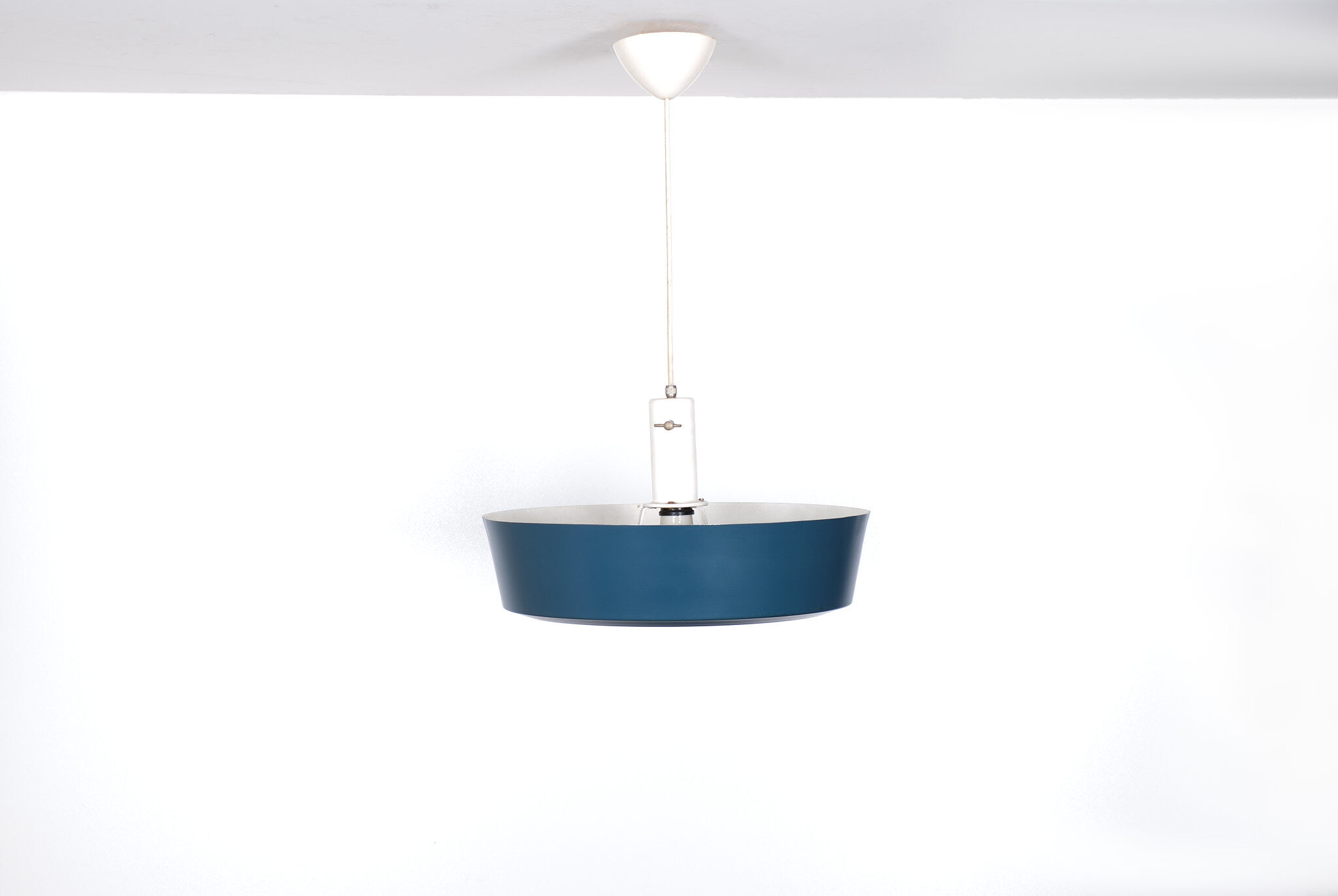 Metal Chandelier Anvia Holland 1960s J M Hoogervorst