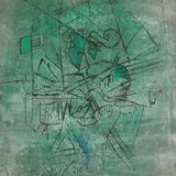 CHAVIGNOT Pierre (1958) - Mixed media on canvas - 81*65 cms