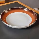 Hollow serving dish Space Age Porcelain year 70 Royale de L manufacture