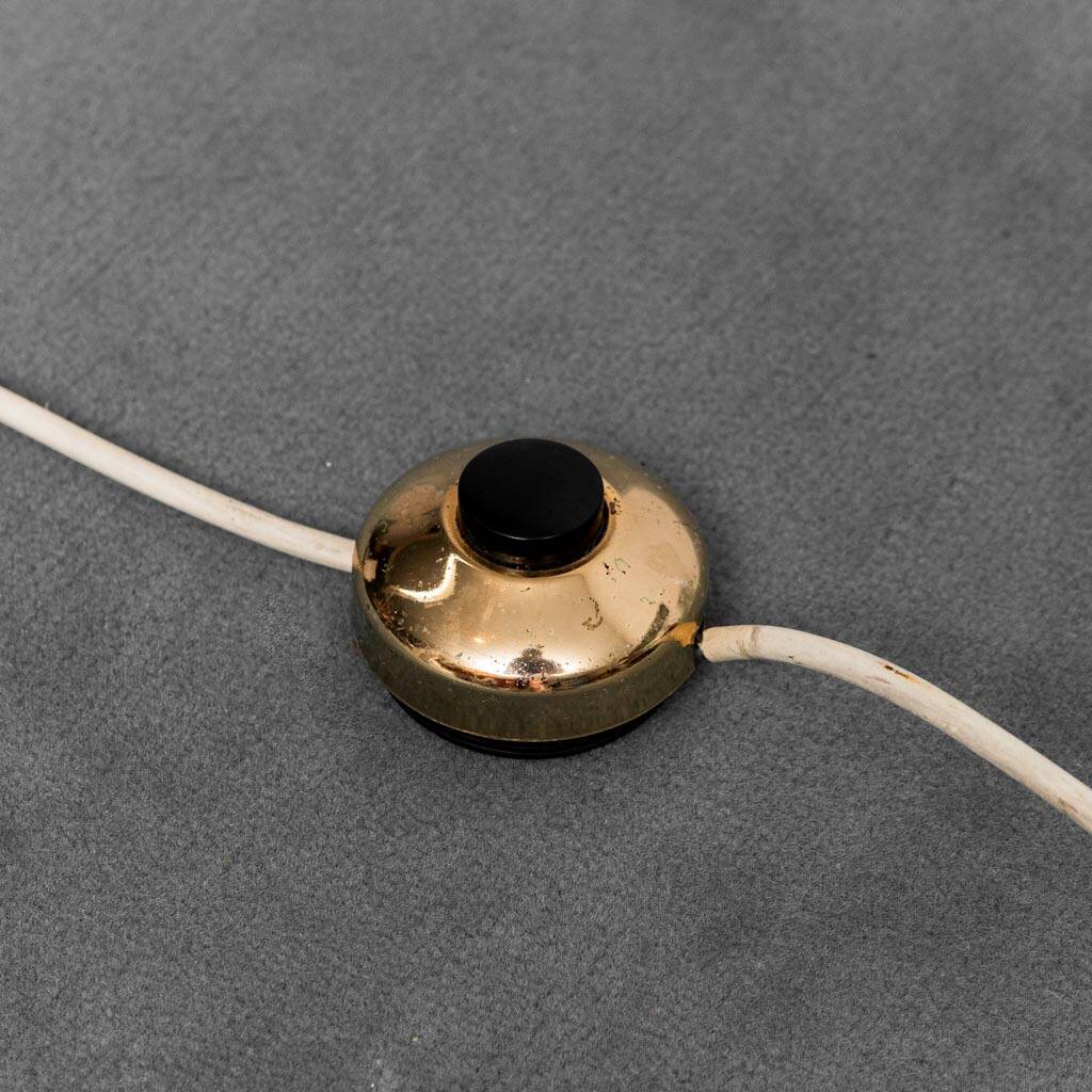 70s vintage modern antique 3-light floor lamp