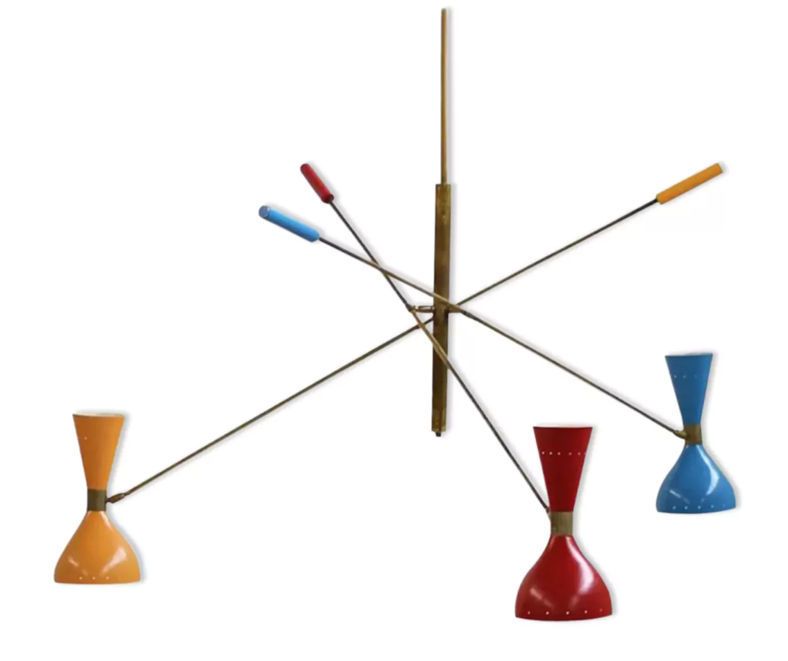 Italian balance chandelum chandelier 3 articulable arms