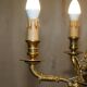 24-carat gold-plated bronze chandeliers L'Originale Italy