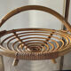 Vintage rattan basket 60s-70s