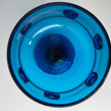Blown glass vase from the 1970s