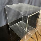 Plexiglass side tables