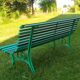 Old garden bench