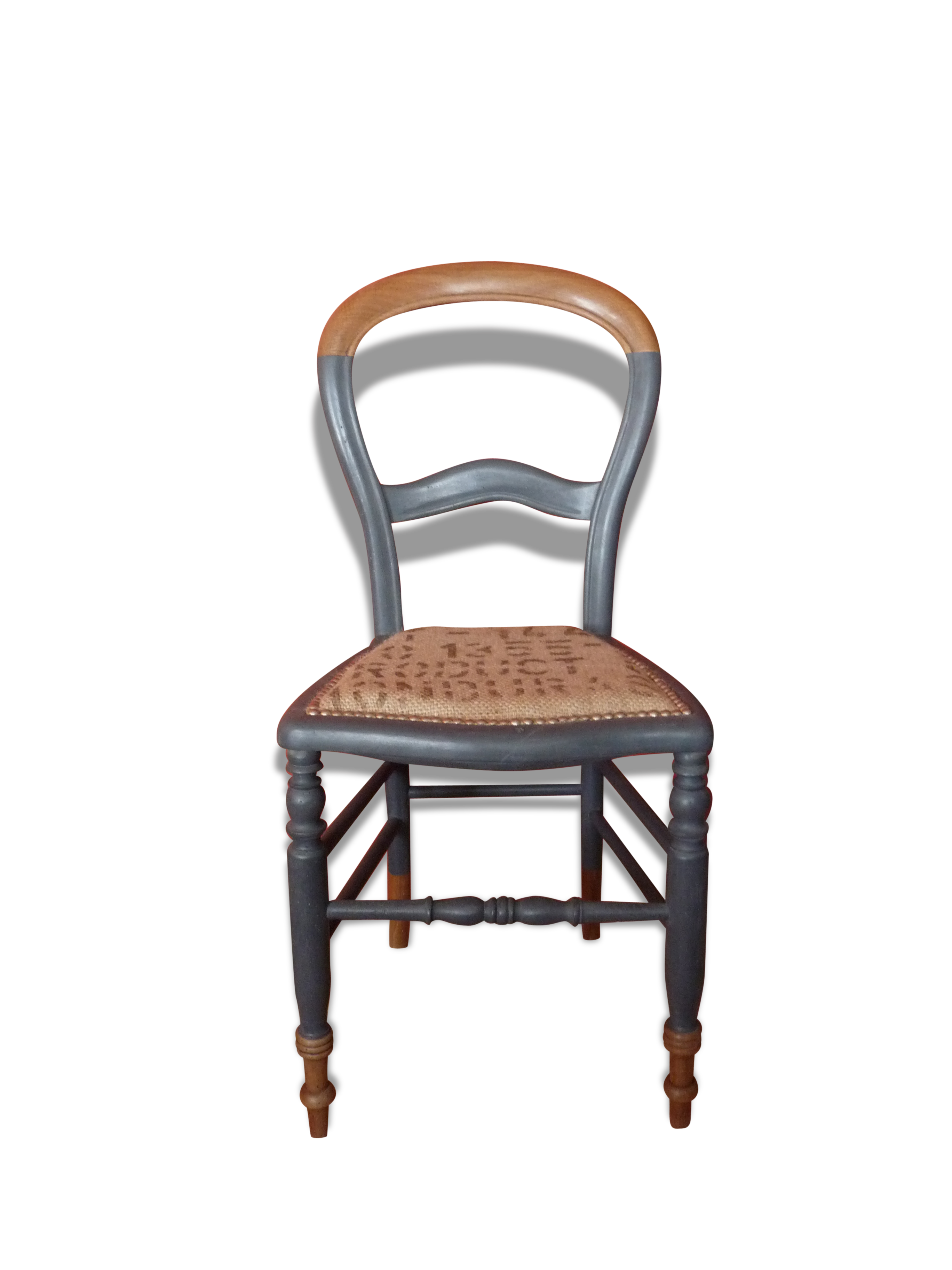 Old chair revisited "sidonie", in solid beech