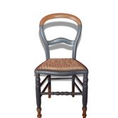 Old chair revisited "sidonie", in solid beech