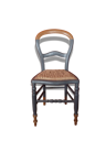 Chaise ancienne revisitée "sidonie", en hêtre massif