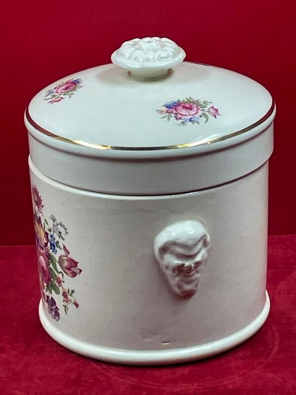 Details about tobacco pot in ceramic of sarreguemines h14,5 x 12 cm