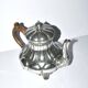 English pewter teapot Sheffield goldsmith Shaw & Fischer 1900
