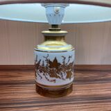 Pair of ceramic lamps "1950s scandinavian design".