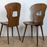 Set of 4 Baumann chairs Gentiane model