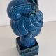 Aldo Londi for Bitossi Kwan Yin Buddha Rimini Blu, Italy, 1970s