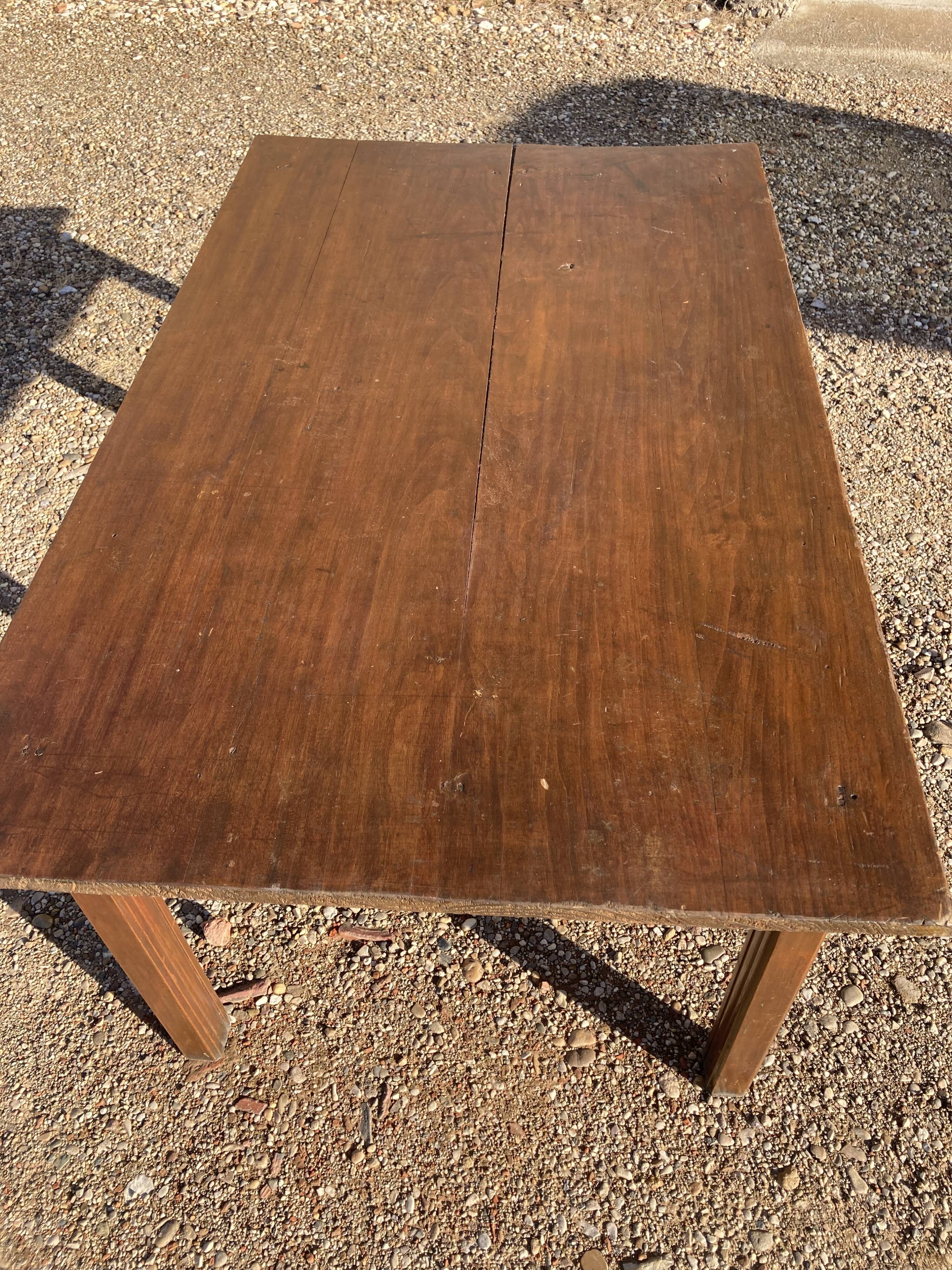 Fir farmhouse table