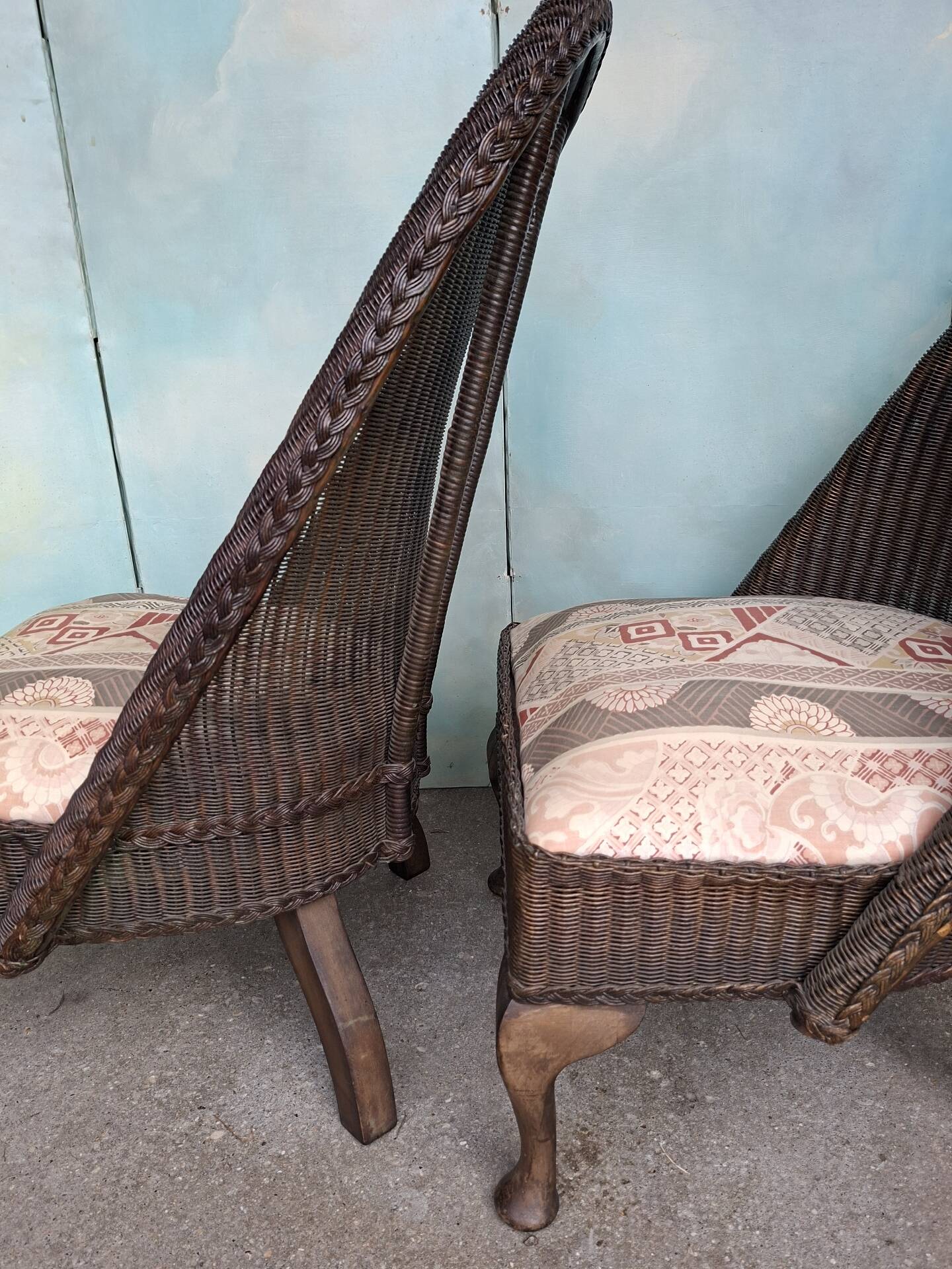 2 Lloyd look 1940 armchairs