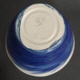 Vintage matcha bowl, stoneware, handcrafted.