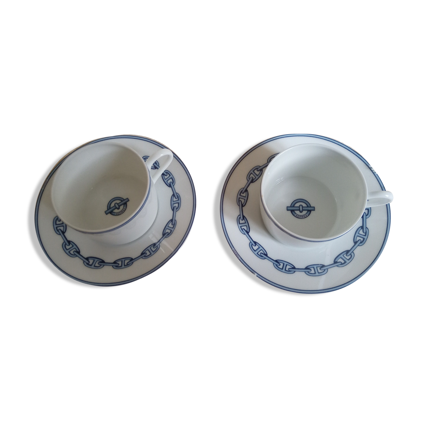 Hermes tea cup duo