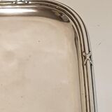 Louis XVI style silver metal tray